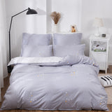 Alanna X series 06 Printed Solid bedding set