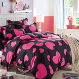 Alanna X series 06 Printed Solid bedding set