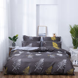 Alanna X series 06 Printed Solid bedding set