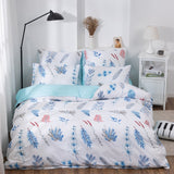 Alanna X series 06 Printed Solid bedding set
