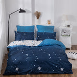Alanna X series 06 Printed Solid bedding set