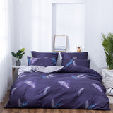 Alanna X series 06 Printed Solid bedding set