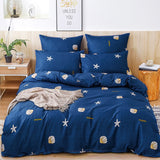 Alanna X series 06 Printed Solid bedding set